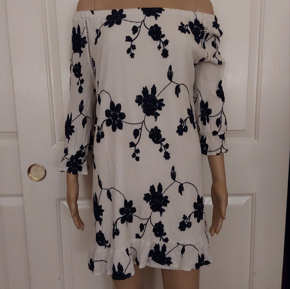 Simply Irresistible Sz L  Flowy  Gauze Dress